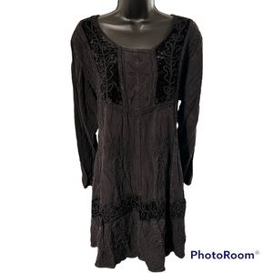 Holy Clothing Gothic black dress XL 1X